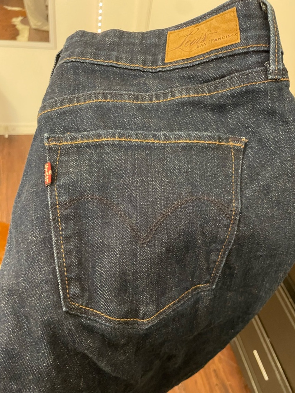 Levi's Women's Dark Indigo Boot Cut Jeans